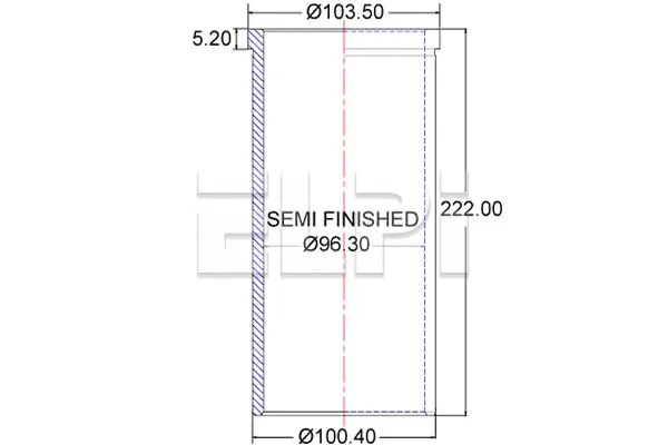 Cylinder Sleeve (LP180 3013)