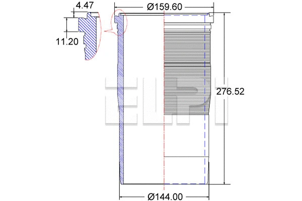 Cylinder Sleeve (LP180 3431)