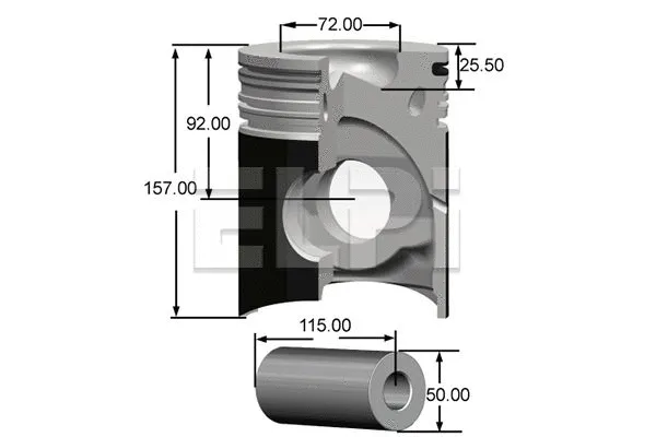 Piston (LP181 2636 STD)