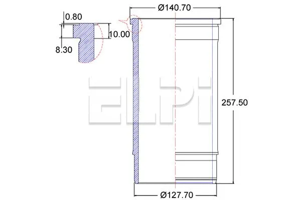 Cylinder Sleeve (LP180 3318)
