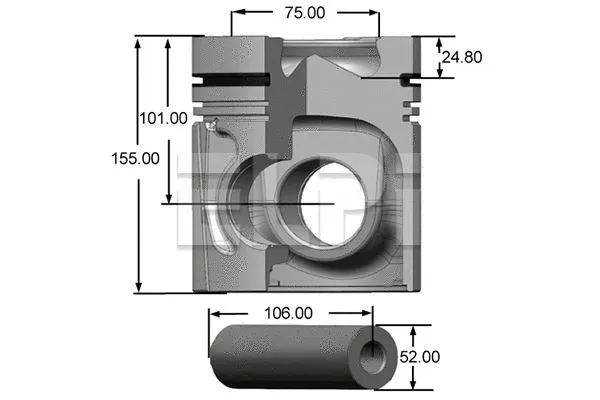 Piston (LP181 2230 STD)
