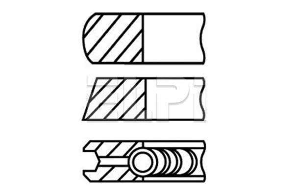 Piston Ring Kit (LP182 3422 STD)