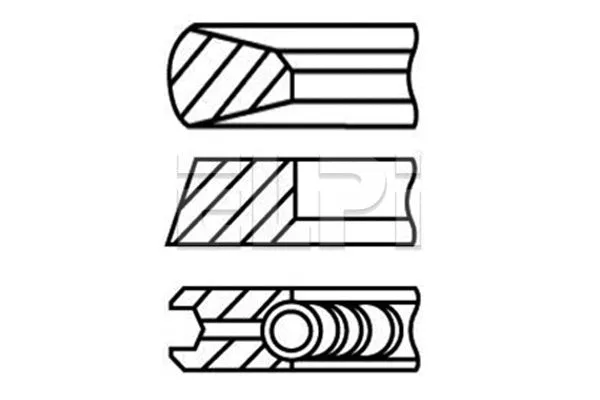 Piston Ring Kit (LP182 3431 STD)