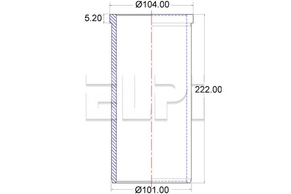 Cylinder Sleeve (LP180 3012)