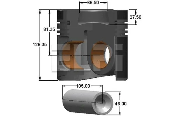 Piston (LP181 3035 STD)