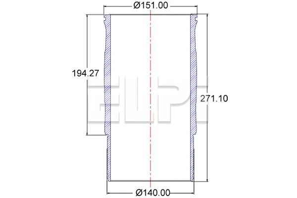 Cylinder Sleeve (LP180 3346)