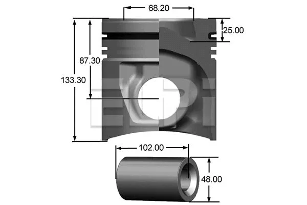 Piston (LP181 3026 STD)