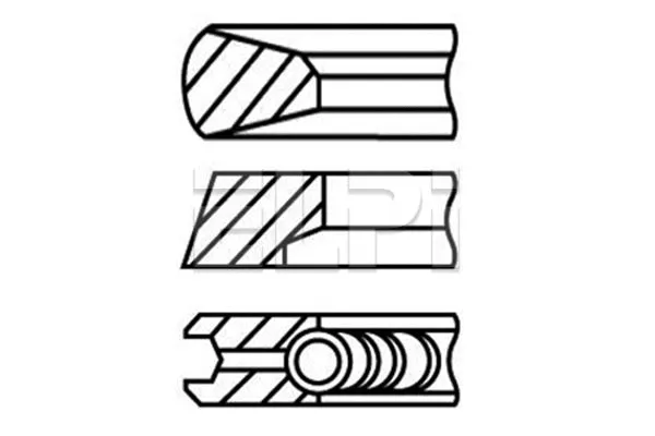 Piston Ring Kit (LP182 3036 STD)