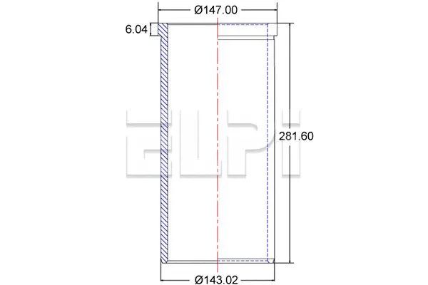 Cylinder Sleeve (LP180 2637)