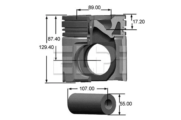 Piston (LP181 3431 STD)