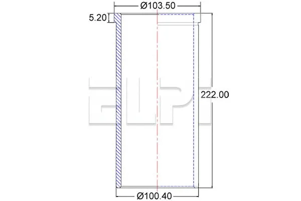 Cylinder Sleeve (LP180 3009)