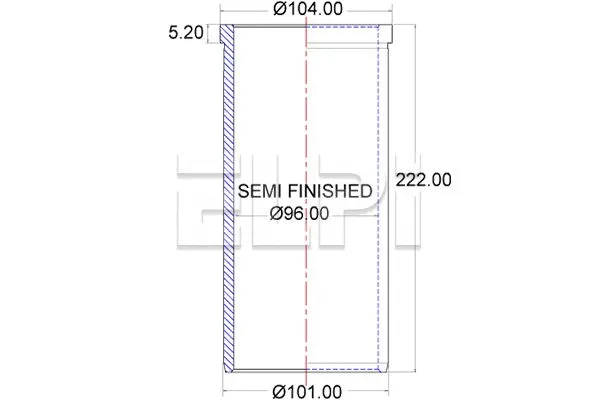 Cylinder Sleeve (LP180 3011)