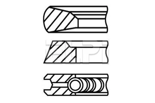 Piston Ring Kit (LP182 3332 STD)