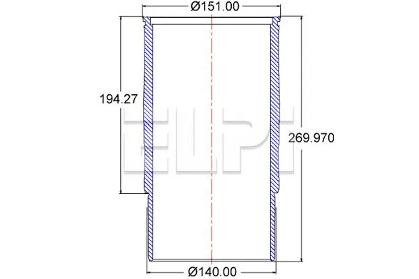 Cylinder Sleeve (LP180 3349)