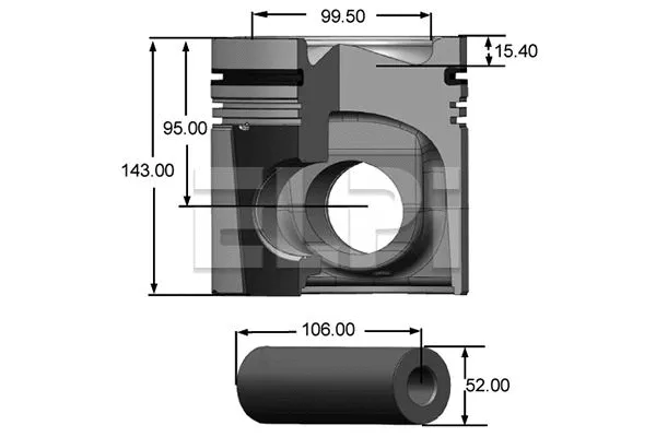 Piston (LP181 2236 STD)