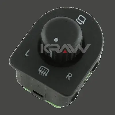 Switch, exterior rearview mirror adjustment