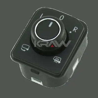 Switch, exterior rearview mirror adjustment