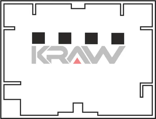 Switch, exterior rearview mirror adjustment