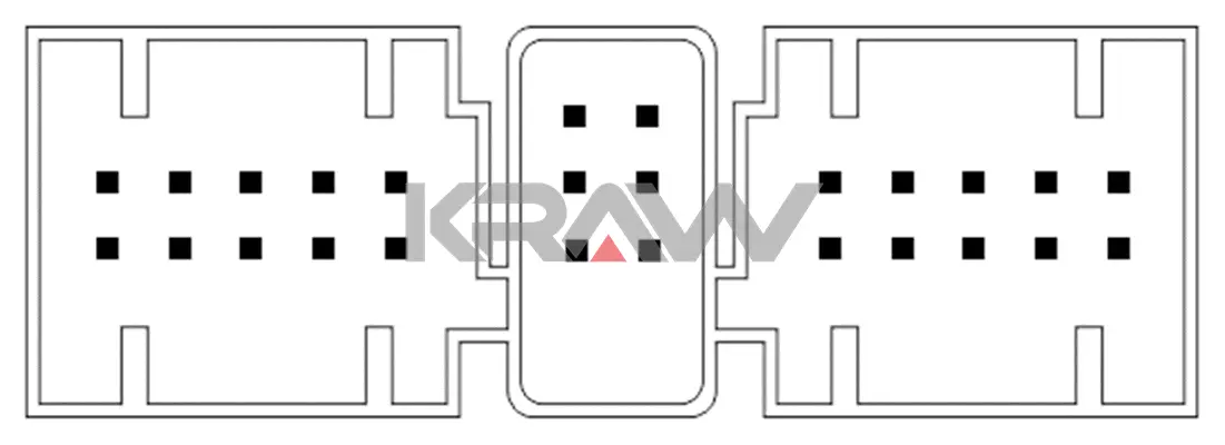 Switch, window regulator (AN-507)