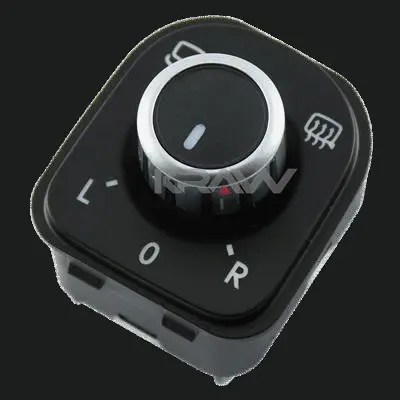 Switch, exterior rearview mirror adjustment