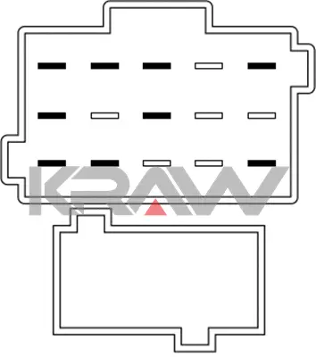 Switch, window regulator (AN-5501A)