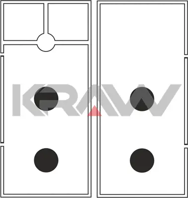 Hazard Warning Light Switch (AN-3581)