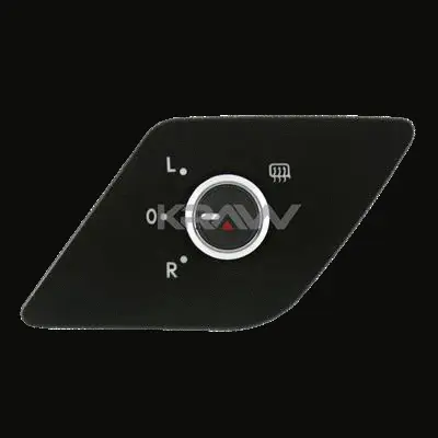 Switch, exterior rearview mirror adjustment
