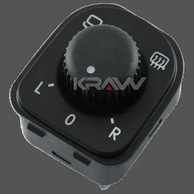 Switch, exterior rearview mirror adjustment