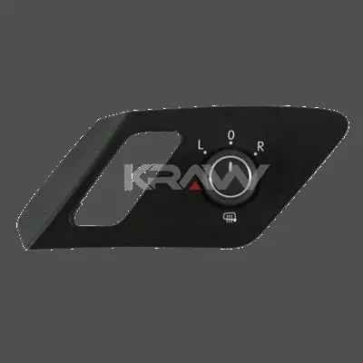 Switch, exterior rearview mirror adjustment