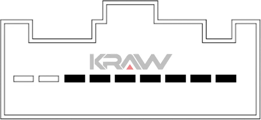 Switch, exterior rearview mirror adjustment (AN-10870)