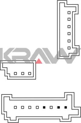 Switch, window regulator (AN-531)