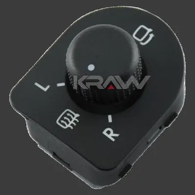 Switch, exterior rearview mirror adjustment