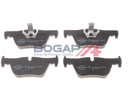 Brake Pad Set, disc brake (B8210101)