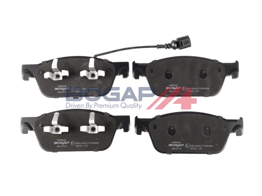 Brake Pad Set, disc brake (A8210113)