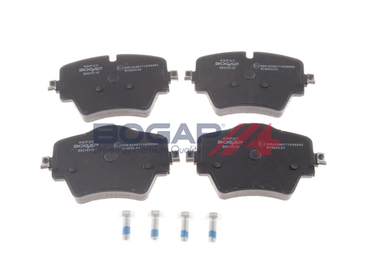 Brake Pad Set, disc brake (B8210119)