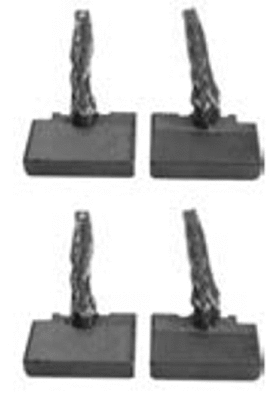 Carbon Brush, starter (SBSX-222-223)