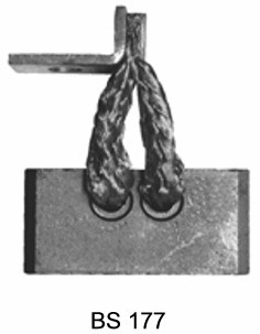 Carbon Brush, starter (SBSX-177)
