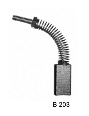 Carbon Brush, starter (SBX-203)
