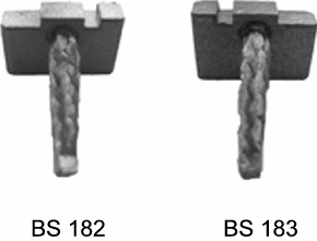 Carbon Brush, starter (SBSX-182-183)