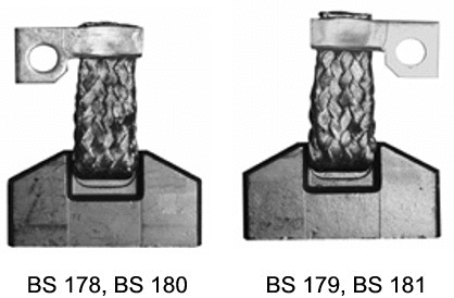 Carbon Brush, starter (SBSX-178-179)