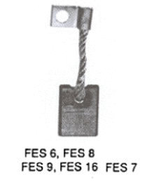 Carbon Brush, starter (SFESX-16)