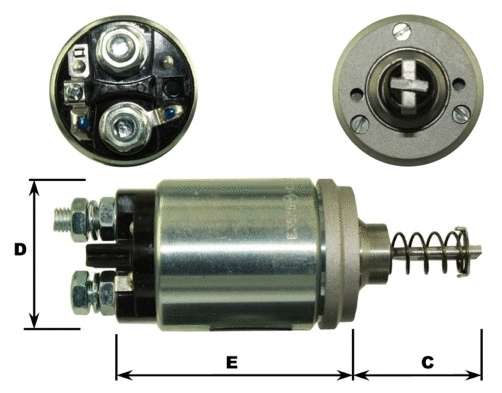 Solenoid Switch, starter (E3575)