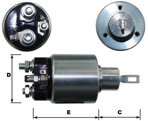 Solenoid Switch, starter (E9039)