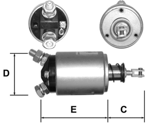 Solenoid Switch, starter (E3581)