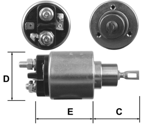 Solenoid Switch, starter (E3701)