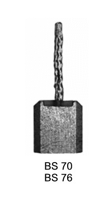 Carbon Brush, starter (SBSX-76)