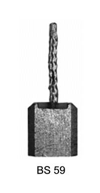 Carbon Brush, starter (SBSX-59)