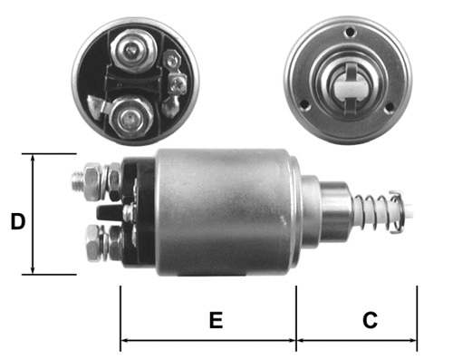Solenoid Switch, starter (E3621)