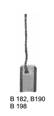 Carbon Brush, starter (SBX-182)