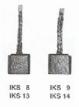 Carbon Brush, starter (SIKSX-13-14)